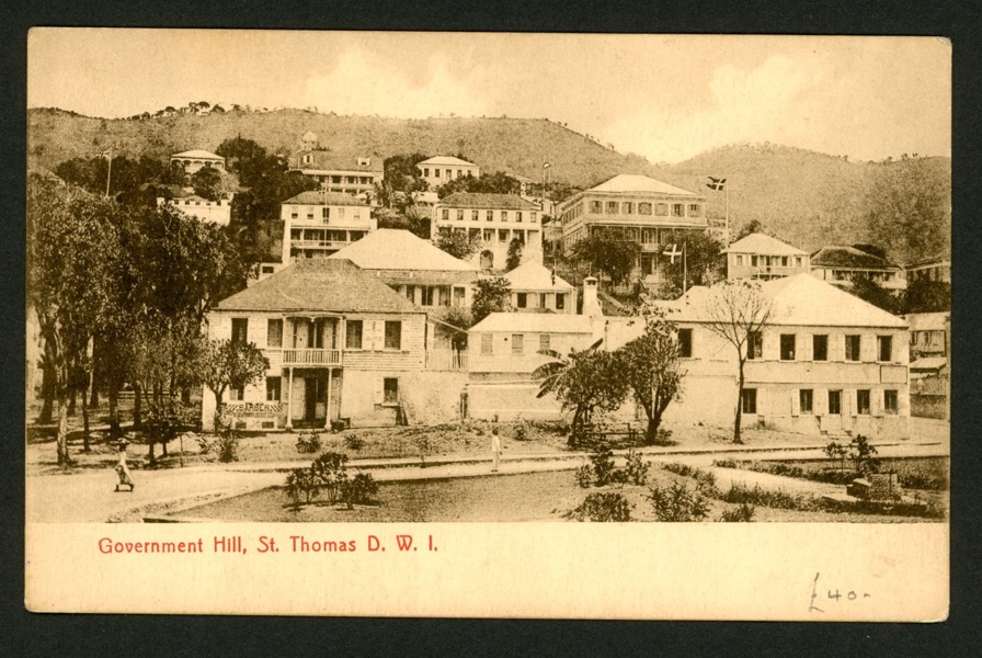 Government hill, St Thomas. Obeg kort.