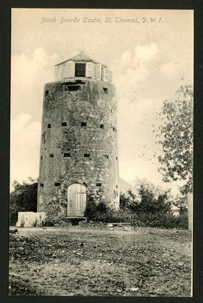 "Black Beard's castle", St Thomas. Obeg kort.