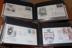 FDC. Stort parti mest 1950-60-tal men även lite äldre och nyare, i en flyttlåda.