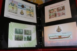 THAILAND. Stort parti modernt, vad jag kan se enbart 2000-tal. Tre pärmar + insticksalbum xx blockutgåvor med mängder av motivmärken, samt årsböcker 2008-2015 + 2018-19.