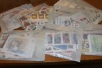Parti lösa frimärken och häften från ca 1998-2007 inkl många "brev" et.c. Nom 20000 kr när brev=22 kr.