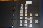 Tjänste, lösen och militär. Samling i visiralbum nästan komplett i huvudnummer, med ofta mer än ett märke av varje t.ex. två L7a. 