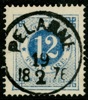 F21. PELARNE 19.2.1876. Stämpelraritet i lyxavtryck (två ktt). Postal 2500 kr