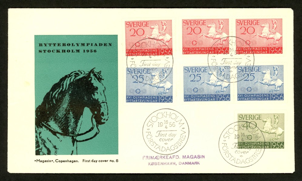 16.4.56. Vinjett "Magasin Copenhagen"