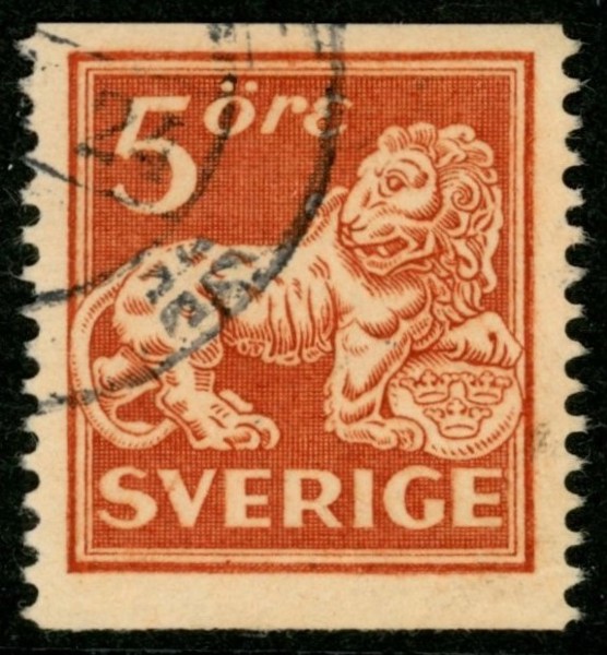 F142Ea. Stpl ex utan vm, ovanligt välcentrerat. F 1200 kr