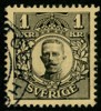 F77vm9. Stpl ex med del av två omvända vm kronor, horisontellt. F 800 kr