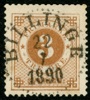 F41. BILLINGE 22.7.1890. Klippta tandspetsar upptill av mindre betydelse. Vackert!