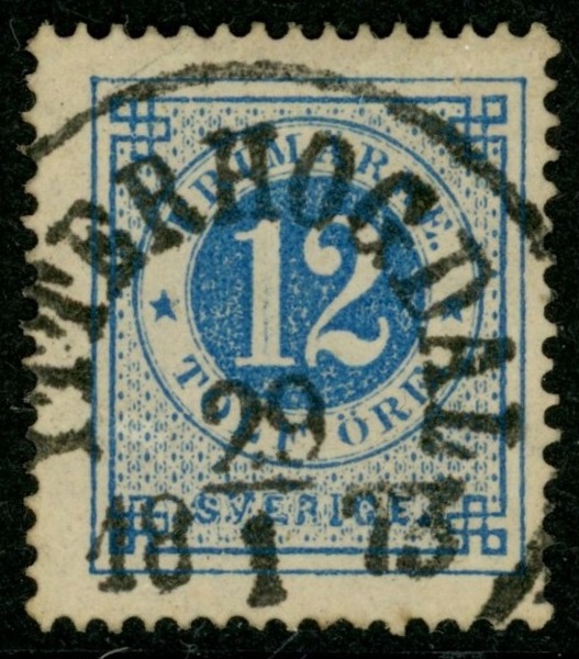 F21. YTTERHOGDAL 29.1.1873. Känns som en underskattad stämpel?