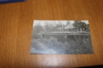 Kristinelunds järnvägsstation (Gävle/Gästrikland?). Bruten hörnspets av mindre betydelse. Postgånget 1919.