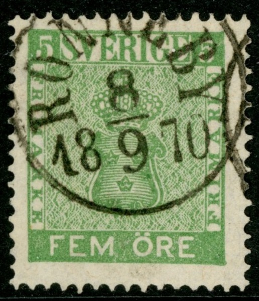 F7b2. RONNEBY 8.9.1870. Nyansbestämt av O.P.