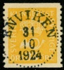 F156cx (b). ENVIKEN 31.10.1924. Ojämn tandning, men tilltalande. Sign Kan