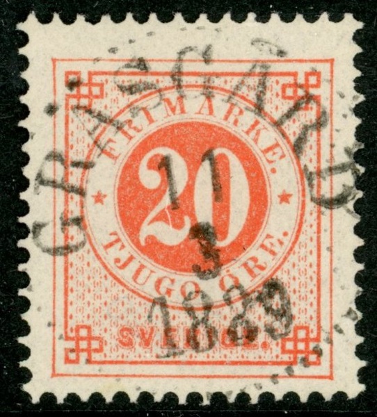 F46b. GRÄSGÅRD 11.3.1889. Sign P.L.