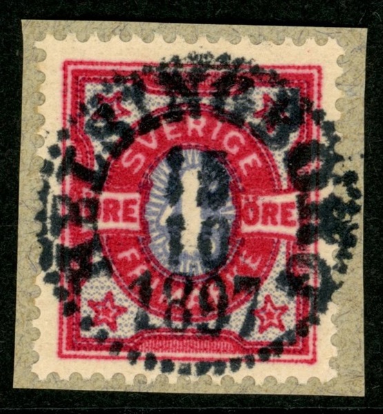 F64. Lyxklipp stpl HELSINGBORG 15.10.1897