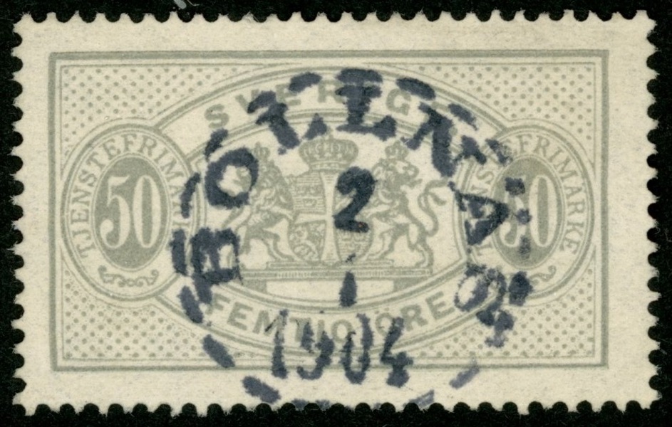 Tj23. BOLLNÄS 2.1.1904. Prakt-lyxexemplar!