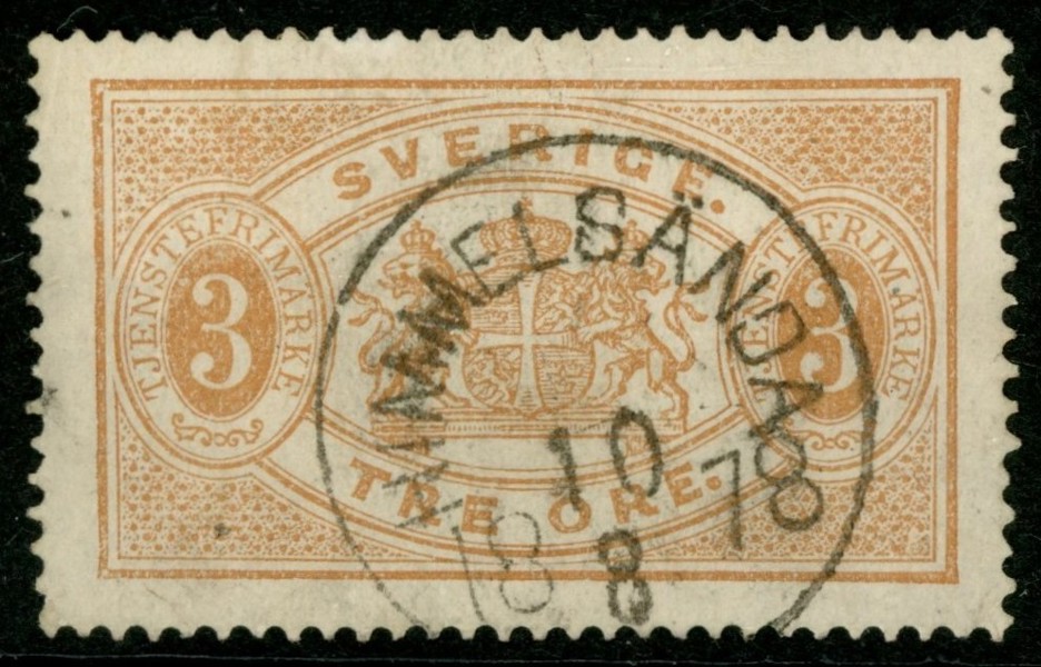 Tj1. HIMMELSÄNDA 10.8.1878. Praktex, dessutom svår stämpel!