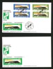 2.9.67. FDC med vinjett enl bild, dessutom ett med vinjett men utan frimärken (!)