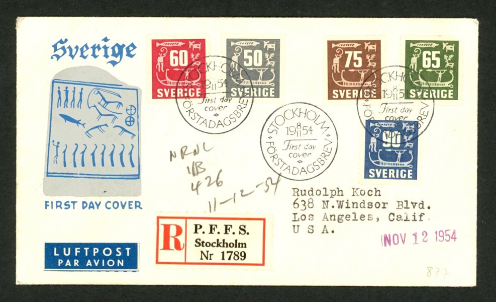 8.11.54. Med vinjett enligt bild