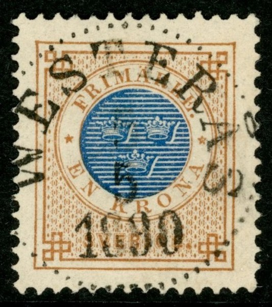 F49. WESTERÅS 5.5.1890. Lyxexemplar!