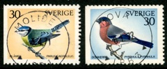 F713+715. Två vackra stämplar MOLIDEN LBB 1 och HOVA LBB 3. Några ktt.