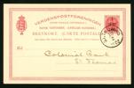 Bk6. Stämplat ST.THOMAS 10.2.1902. Troligen en s.k. filatelistisk avstämpling?