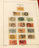 Samling 1856-1970-tal i Facit-album. Innehåller svarta och bruna lokal, kpl vapen, lejon inkl 3 öre typ 1 (kht), välfyllt avsnitt ringtyp m.m. 1900-talet är av enklare karaktär med många luckor, b...