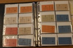 Häftessamling 1918-1974 med många bra, t.ex. flera handgjorda (några ej kompletta men flera bättre är kompletta), även riktigt bra 40-tal med t.ex. Linné (H52), Skansen osv. Även Bildsten m.m. Mkt...
