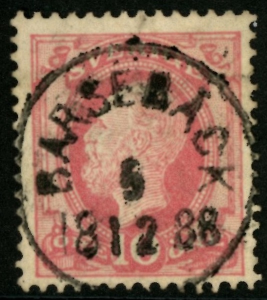 BARSEBÄCK 5.12.1888 på boktryck