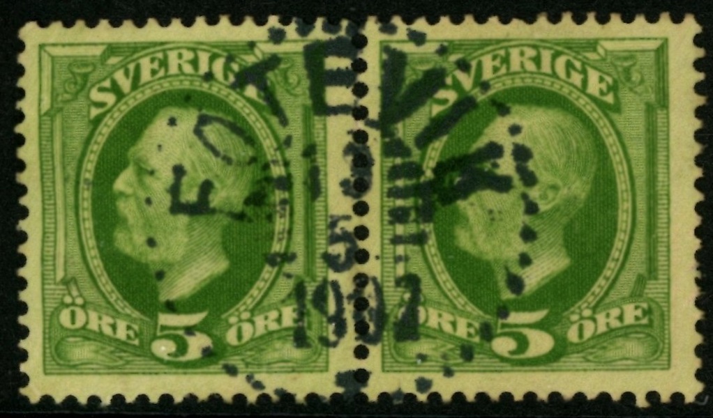 FOTEVIK 13.5.1907 på par av fem öre