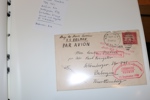 TYSKLAND. KATAPULT-POST. Samling med mer än 60 försändelser sända med den tyska katapultposten 1929-35, via ångarna "Bremen" och "Europa" i Nordatlanten.