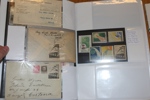 ITALIEN. Italo Balbos eskaderflygningar 1929-1933. Underbar liten samling med många brevmärken, försändelser och vykort samt några av de bättre italienska frimärksutgåvorna i sammanhanget.