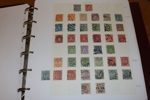 Välfylld samling inklusive Grönland 1851-2010 i album med hemgjord montering.