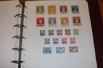 Välfylld samling inklusive Grönland 1851-2010 i album med hemgjord montering.