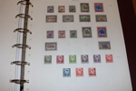 Välfylld samling inklusive Grönland 1851-2010 i album med hemgjord montering.