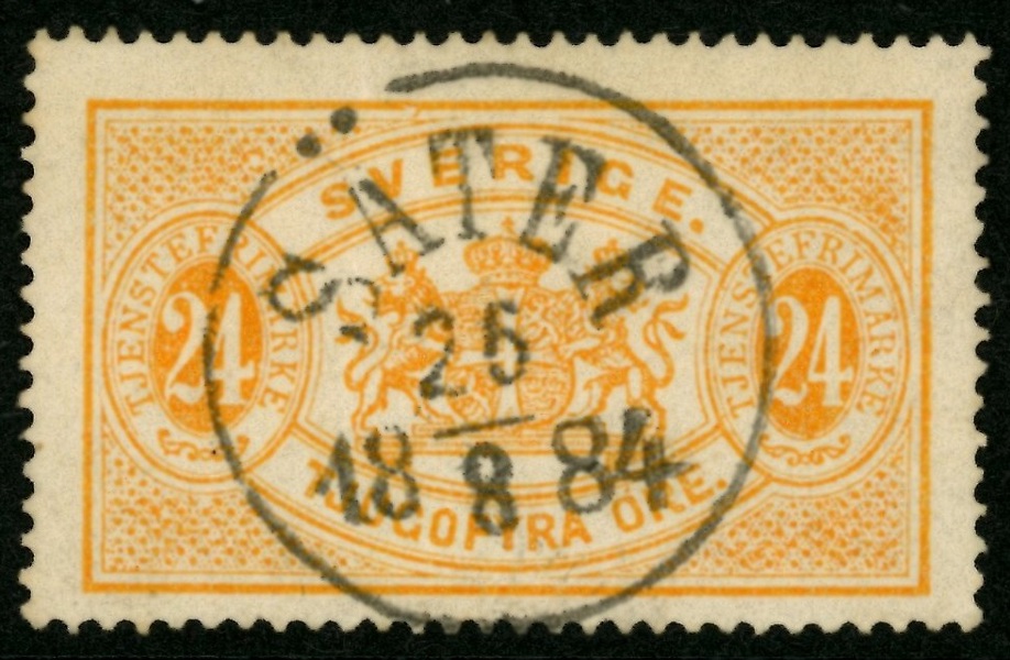 Tj7. SÄTER 26.8.1884. Underbart ex!