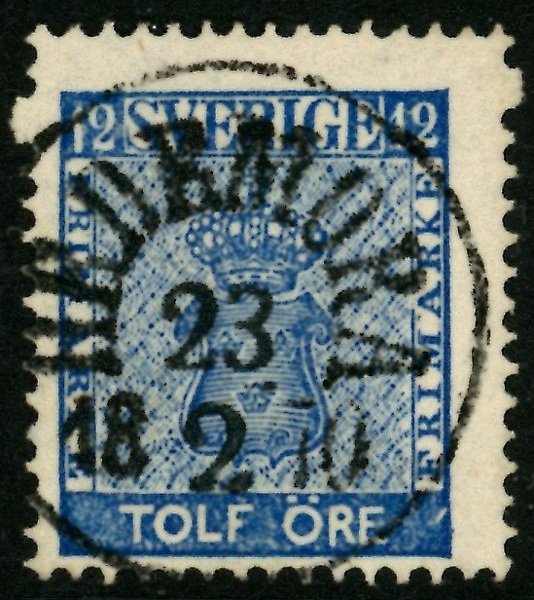 F9. HEDEMORA 23.2.1870 (med två dubbeltänder)