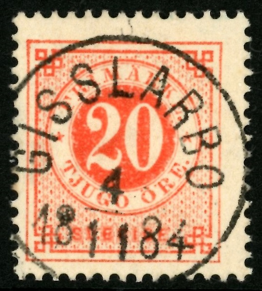 F33. GISSLARBO 4.11.1884