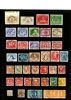 STÄMPLAR. Parti vackra stämplar m.m. på totalt 20 visirblad. Både gammalt och nytt. Något blandad kvalitet men många vackra! 10 av 20 blad skannade.
