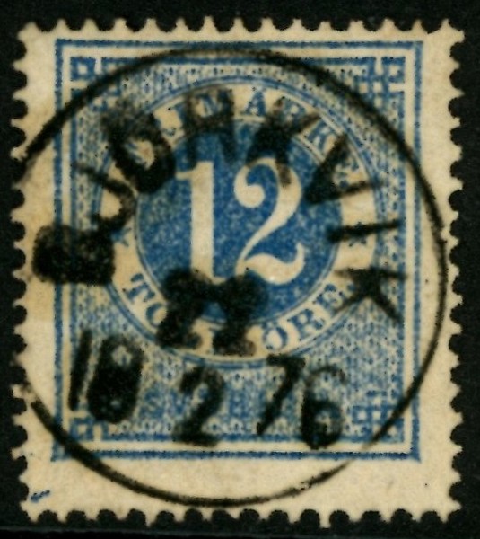 F21. BJÖRKVIK 22.2.1876. Vackert ex!