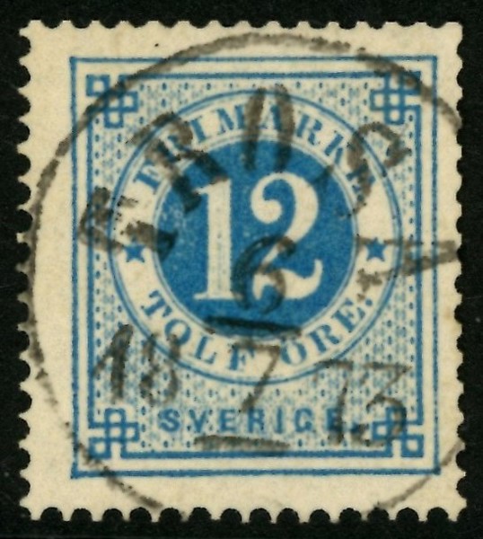 F21. TROSA 6.7.1873. Fint ex!