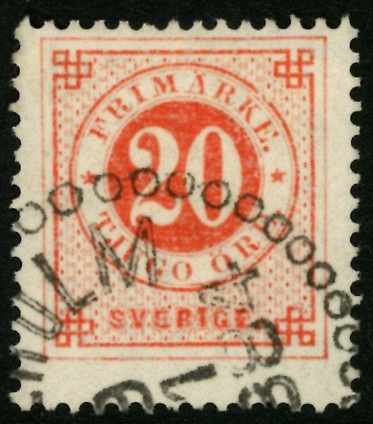 F33. KATRINEHOLM pärlcirkelstämpel. Postal 2000 kr