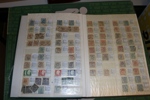 Tre insticksalbum med stämplat material, en del bättre märken men framför allt massor med vackra stämplar. Både 1800-tal och 1900-tal förekommer. Besiktiga!