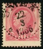 F39v4. "Dubbel-variant" - felcentrerat ex med variant "hela mustaschen synlig". Ovanligt objekt!
