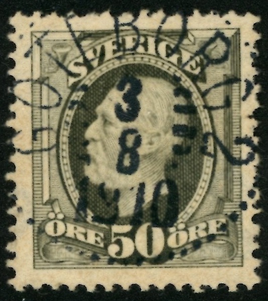 F59d vm2. GÖTEBORG 2 3.8.1910. Vackert ex!