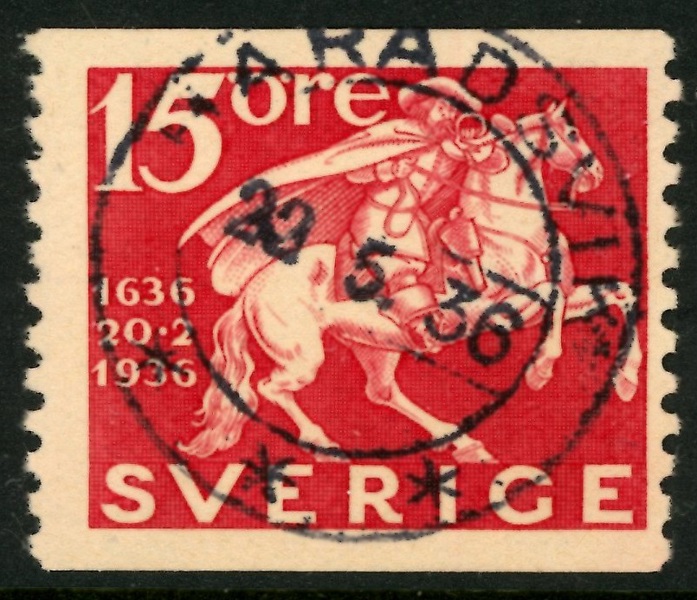 F248A. HÄRADSVIK 23.5.36. Svår semi-modern stpl D-län!