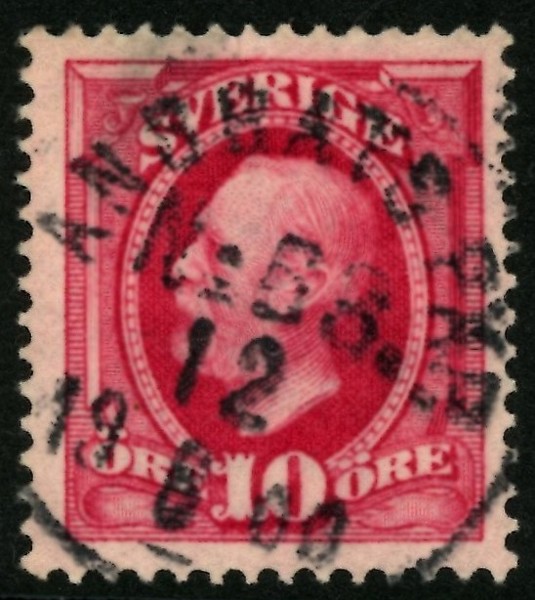 ÅNGBÅTS PXP No 53 12.8.1900. Postal 200 kr
