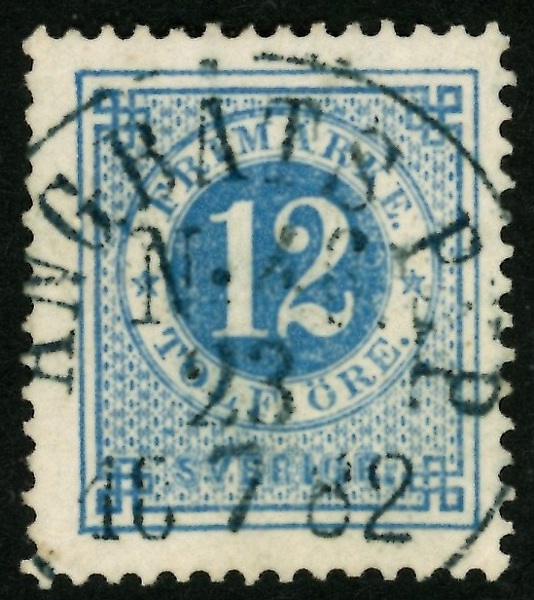 F32. ÅNGBÅTS PXP No 46 23.7.1882. Svår, Postal 800 kr
