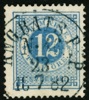 F32. ÅNGBÅTS PXP No 46 23.7.1882. Svår, Postal 800 kr