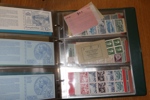 Samling häften 1938-1980 i album. Flera bättre tidiga inkl handgjorda och många med markeringar. Ogenomgånget på typer och markeringar från 50-talet och framåt, fyndchans!