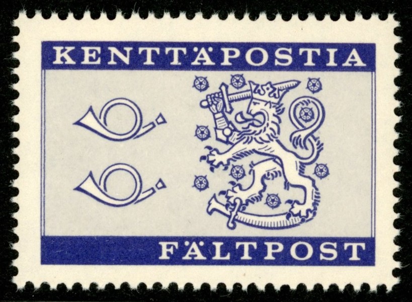 F8. Fältpost 1963. Postfriskt ex. F 800 kr