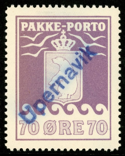 P17. Stpl ex med kolonistämpel Upernavik.